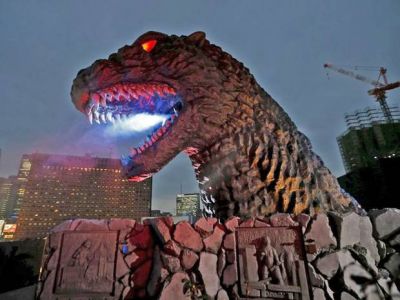 Godzilla Welcomed In Tokyo